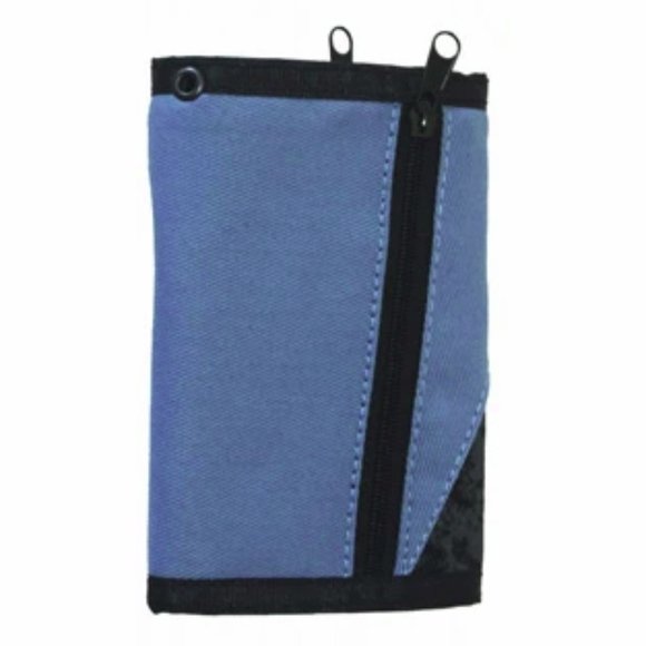 NEW VOLCOM STONE SPUTTER 3F WALLET TRI FOLD BLUE - Picture 3 of 3